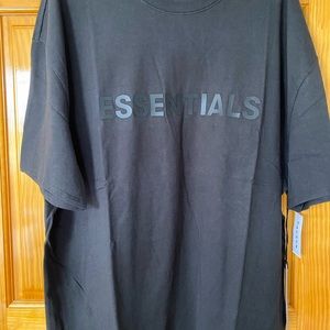 FOG fear of god Essentials Boxy T shirt Black SS20